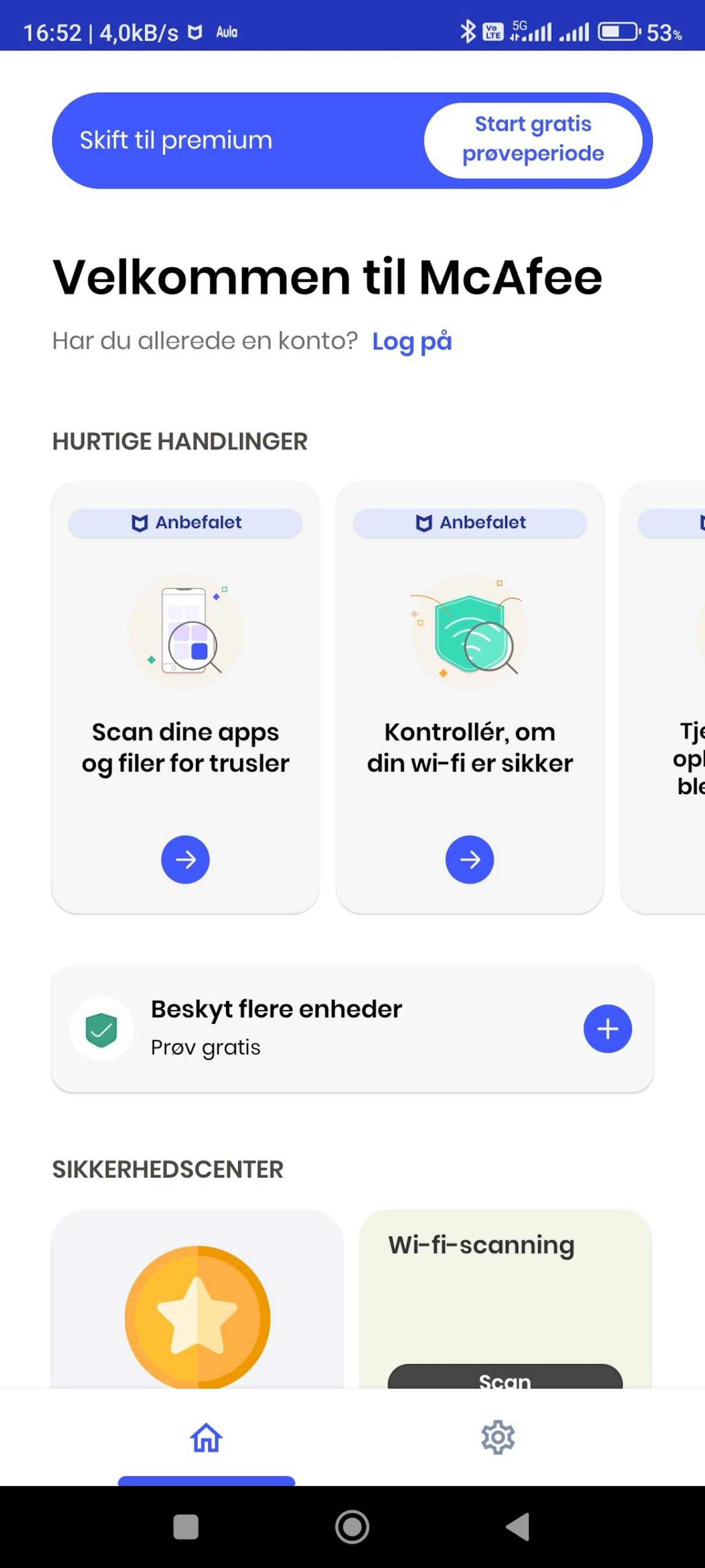McAfee Security: Antivirus VPN McAfee Security: Antivirus VPN